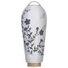 Buddhist Altar Shop Takita Shoten Mini Bon Lantern Bon Lantern Small Bead Hagi and Bellflower 25cm X Fire Bag Diameter Hanging Lantern Certificate
