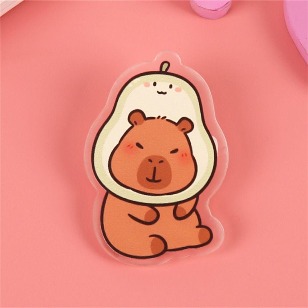 Cute Capybara Pins Bag Pin Brooches Personalized Lapel Badge  Kids Gift