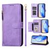 Flip Case for Oneplus 1+ Nord 2T CE 2 3 4 Lite 5G Leather Wallet Cover Card Slot Bag Zipper Casing