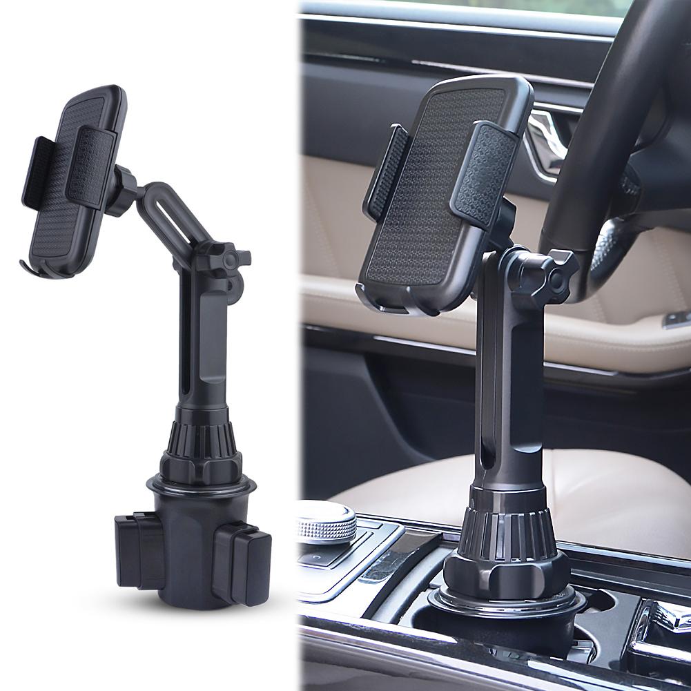 Universal Car Water Cup Mobile Phone Bracket For Center Console Mobile Phone Navigation Stand For Most Smart Phones A5G2