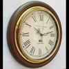 16" Vintage Nautical Wooden Franklin Murphy Oxford Style Wall Clock Home Décor