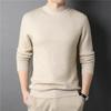 Brand Men's Cashmere Sweater Half Turtleneck Men Sweaters Knit Pullovers for Male Youth Slim Knitwear Man Sweater
