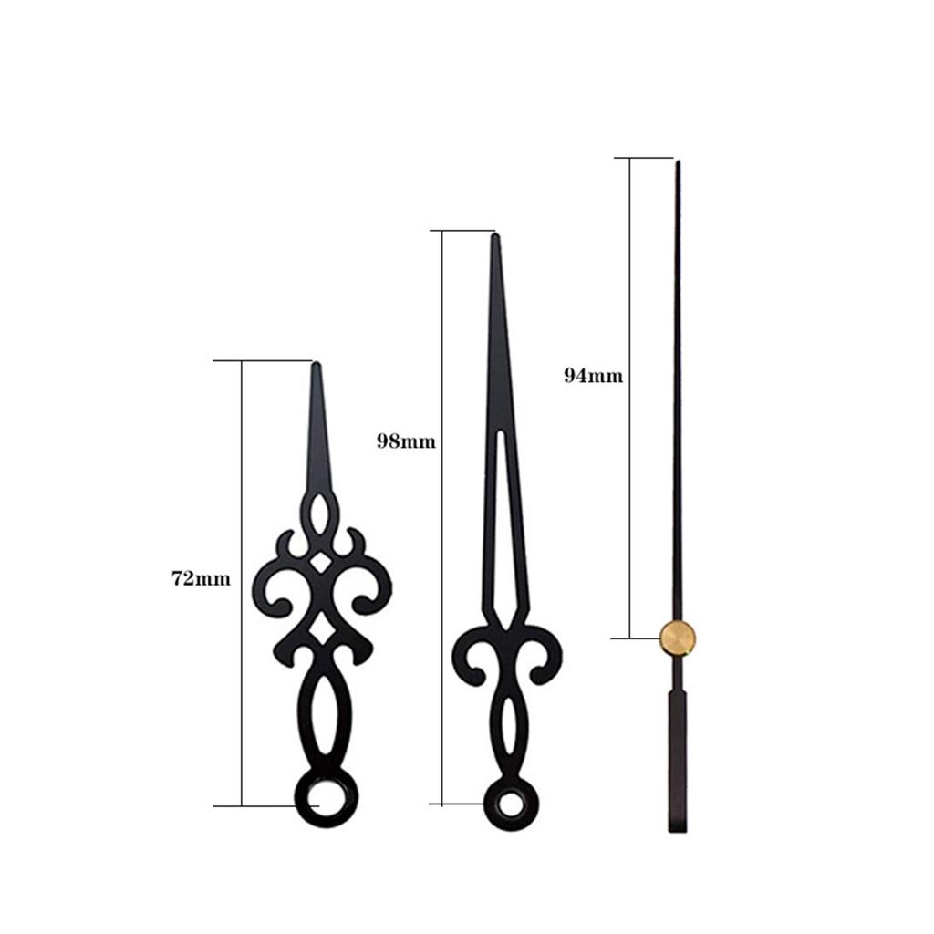 1Set DIY Luminous Silent Time Clock Movement Accessory Wall Repair Tool Part Household Tool Supplies for Beginners