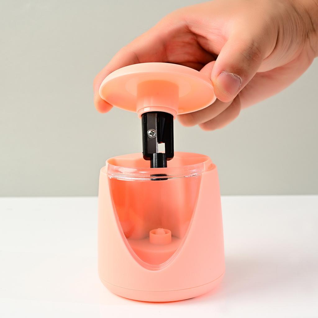 Electric Pencil Sharpener Automatic Rechargeable Three-Piece Pencil Sharpener Children Pencil Sharpener Primary School Studentscoloured Pencil Shaver