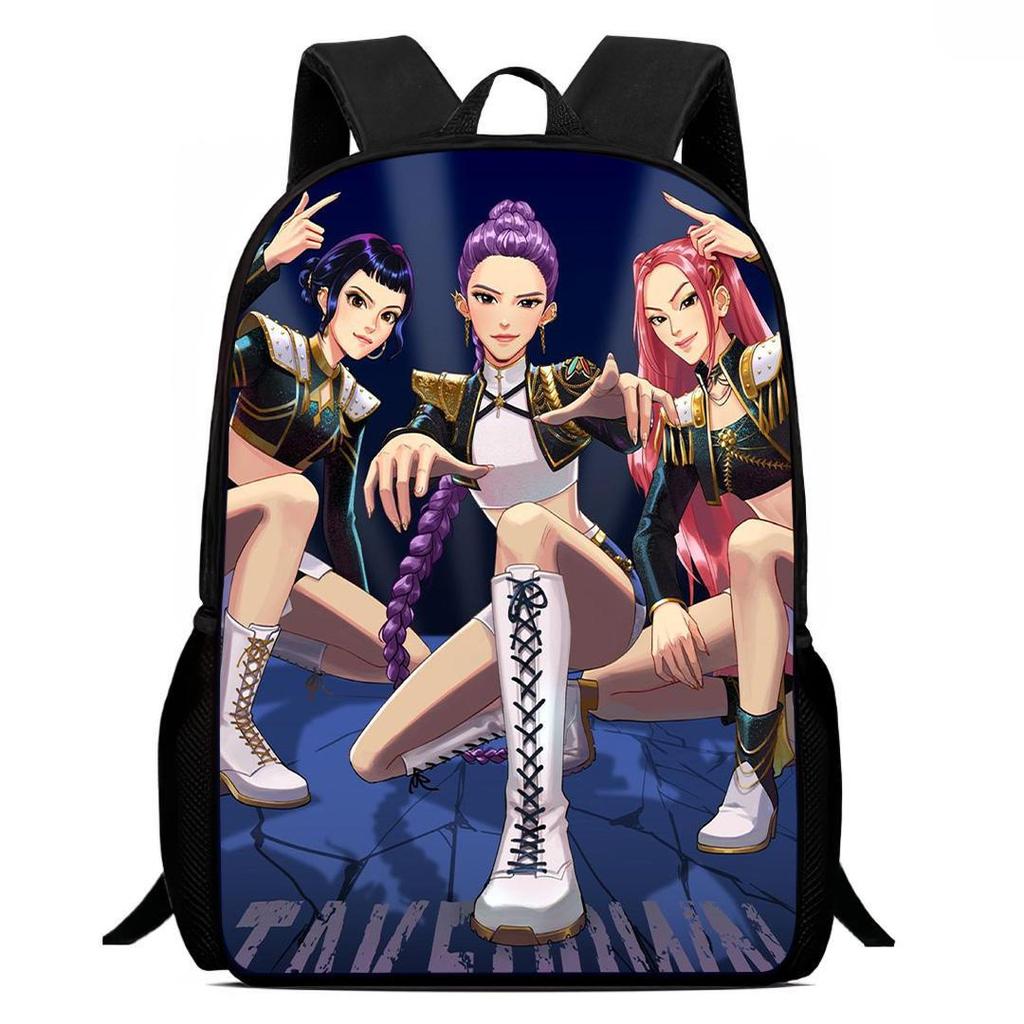 Kpop Demon Hunter Girl Group High-Definition Backpack - Lightweight & Casual Design