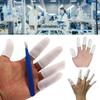 100PCS Thickening Cotton Finger Cots White Fingers Protective Gloves Finger Covers  Work