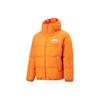 Badfive Letter Print Water-Resistant Loose Short Down Jacket Men Jacket Autumn-Orange AYMT141-7