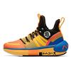 Dragon Ball X Collaboration Goku Super Saiyan Mid-Top Basketball Shoes Women Sneaker Black Orange 12941602-2