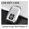 2/4 Button Fashion TPU Car Remote Key Case Cover Shell For Suzuki Ertiga Swift Wagon R Protected Holder Keyless Fob Accessories