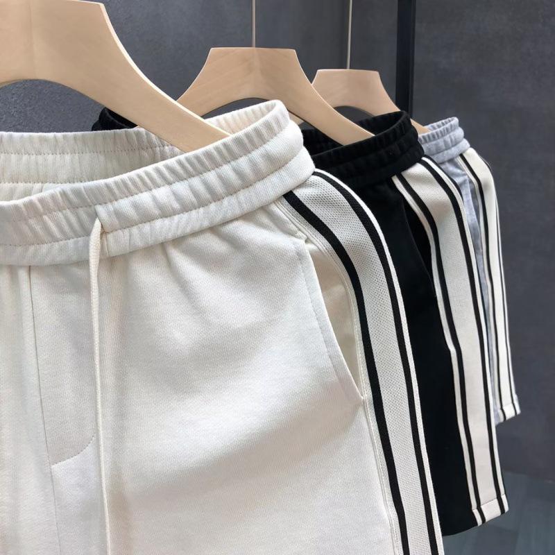 Men's Trendy American Casual Sports Shorts - Loose Fit Summer Five-Point Pants