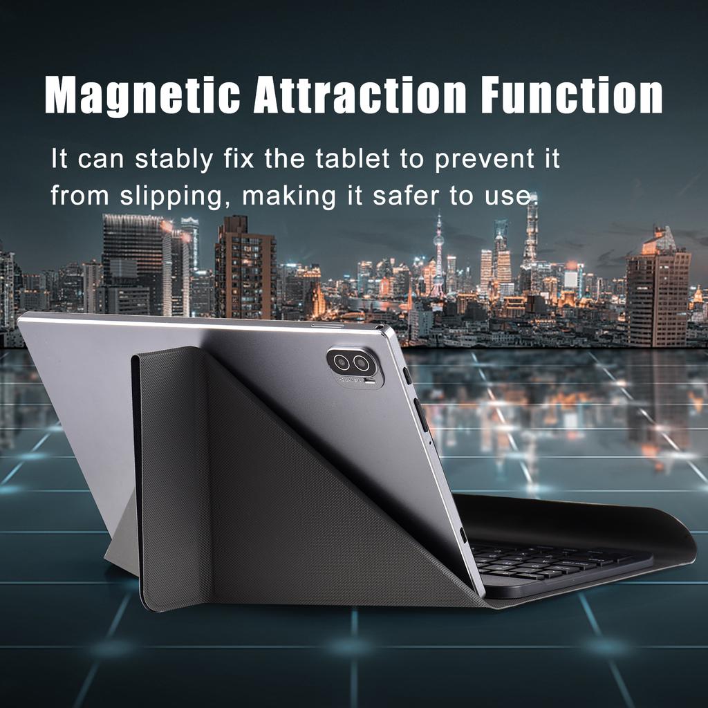 Universal 10.1-inch Tablet Case with BT Keyboard Magnetic Cover Protection Case Tablet Case 10in