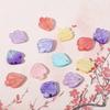 10pcs Acrylic Imitation Shell Peony Petals Pendant Charm For Jewelry Making Antique Accessories
