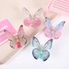 Butterfly Shark Claw 3D Colorful Butterfly Hair Claw Pack Elegant Hair Clips Summer Holiday EssentialShark Clip Hair Accessories