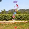 1Pc Creative Bright Color Zakka Butterfly Wind Chimes Ornament Home Room Decor
