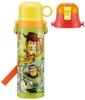 Skater Kids' 2-Way Stainless Steel Water Bottle with Cup, Toy Story 21 Disney Design, 570ml (SKDC6)