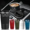 Stainless Steel Coffee Thermos Mug Car Vacuum Flask Travel Thermal Cup For Mercedes Benz AMG W212 W205 W246 W177 W176 W213 GLC GLE GLS ML Laser Lamp