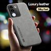 Magnetic Luxury Leather Phone Case for VIVO V29E V29Lite V27E V25 V15Pro V11i Z5 Z3i U3X Cover with Metal Plate Support Car Hold