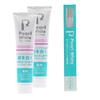 Pearl White Medicinal Pearl White Pro Shine 120g 2 Bottles Exclusive Toothbrush Limited Set Toothpaste Yellowing Removal +