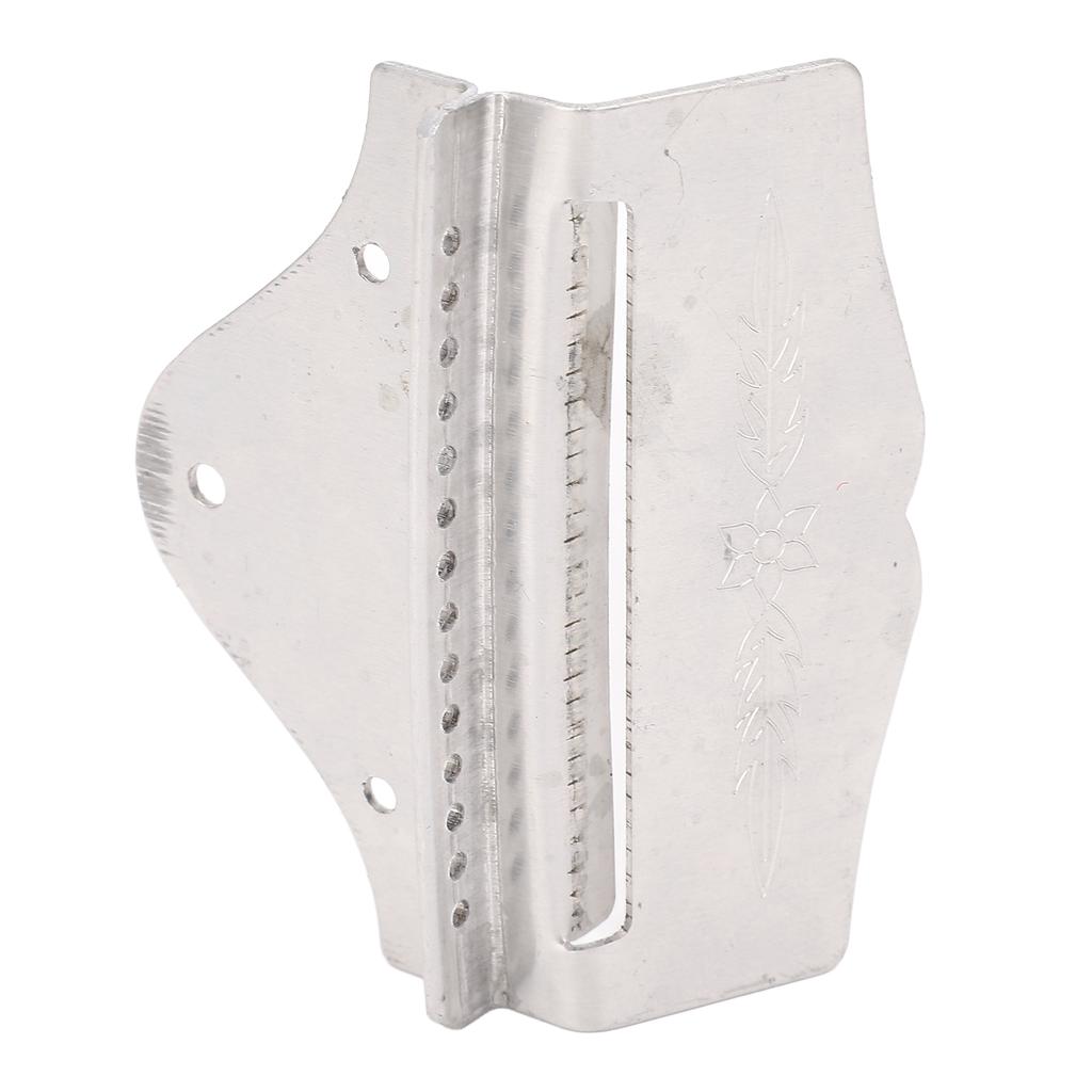 14 String Mandolin Tailpiece Metal Professional Mandolin Tailpiece Replacement Silver