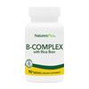 Vitamin B-Complex with Rice Bran, 90 Tablets