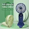 Portable USB Fan: Compact, Foldable, Silent, with Digital Display for Handheld or Desktop Use