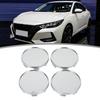 Car Decoration Center Cap Dia 6 Clips 4pcs ABS Plastic