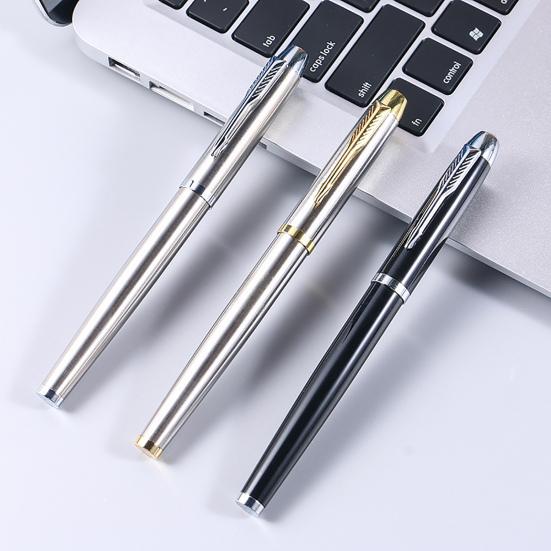 Signature Pen Comfortable Grip Metal Business Pen Smooth Writing Durable Elegant Pen for Office Home