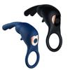 Rabbit Ears 10 Modes Rechargeable Vibrating Ring Men Rings