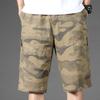 Camouflage Cargo Shorts Mens Five-point Tailoring Pocket Army Short Hip Hop Streetwear All-match Casual Sports Short