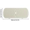 Kitchen Faucet Splash Pad Silicone Sink Faucet Splash Guard Mat Sponge Drain Pad Countertop Protector for Bath Kitchen Gadgets