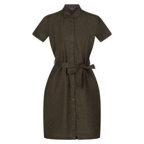 Regatta Womens/Ladies Quinta Linen Shirt Dress