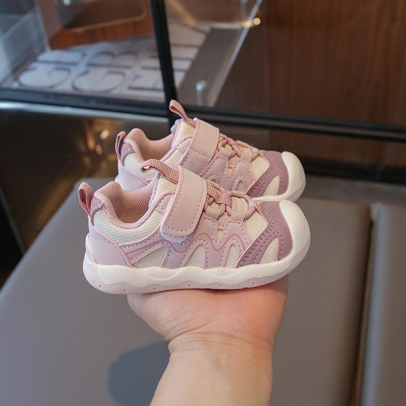 Обувь для малышей детская обувь легкая 2025 осень новая мужская нескользящая с мягкой подошвой детская функциональная обувь женская устойчиво