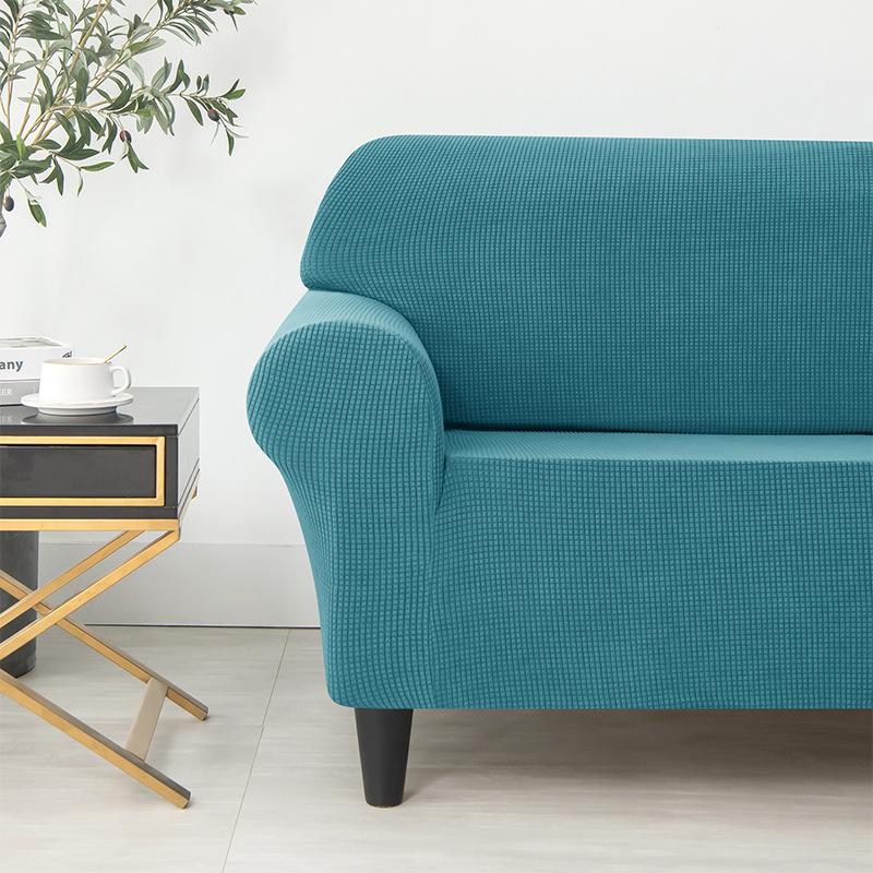 1 /2 /3 Seater European Style Sofa Cover Jacquard Fabric Stretch Couch Covers For Living Room Elastic Settee Furniture Protectors