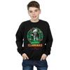 National Lampoon´s Christmas Vacation Boys Greyscale Clarkmas Sweatshirt