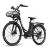 FAFREES F26 Lasting Electric Bike 36V 20.3Ah Battery, 250W Motor, 80-100KM Range, 26*1.95 Inch Tires E-Bike