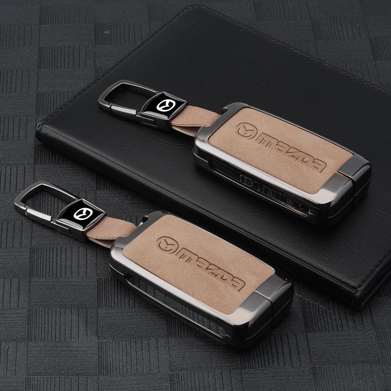 Mazda 3 Key Cover: Angkesa Pull Buckle for CX4/CX5, New Atez, CX30 Key Shell