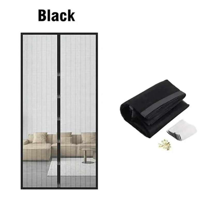 Anti Mosquito Fly Curtains For Doors Screen Magnetic Mosquito Net Door Window Automatic Closing Mesh For Kitchen Living Room