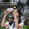 48MP Digital Camera with LED Fill Light 180-Degree Flip Screen Compact Design Portable Camera Vlogging Recorder
