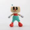 25cm Adventure Game Cuphead Mugman Plush Toys Doll Stuffed Animals Toys Children Kids Christmas Birthday Gift