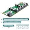 Xiwai Dual MCIO 8i Mini Cool Edge IO To 16x VROC Adapter for Motherboard SSD Graphics Card SFF-TA-1016 PCI-Express PCIE5.0