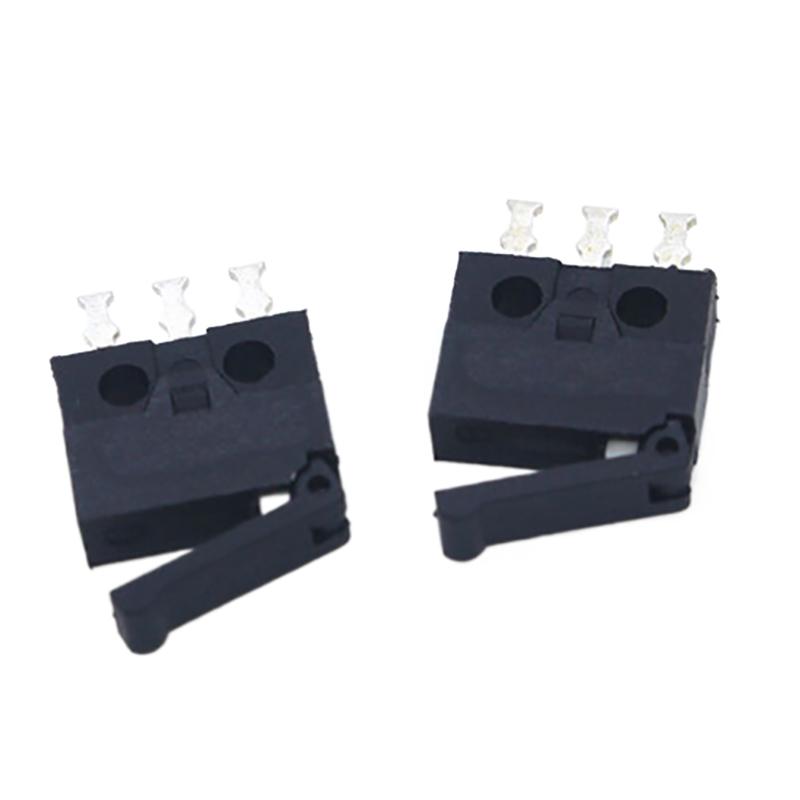 10 шт. Концевой выключатель Kfc-W3-13 трехконтактный для прямой вставки, мгновенный, сброс, легкий тактильный выключатель, микро-детектор движения, разъем