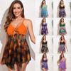 Women's Swimsuit Front Tie Swimsuit Sexy Bikini Plus Size Swimwear Multicolor