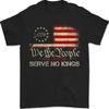 No Kings In America We The People Serve No Earthly Kings Vintage Unisex T-Shirt
