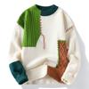 Men's Casual Crew Neck Knitted Sweater - Autumn/Winter Collection