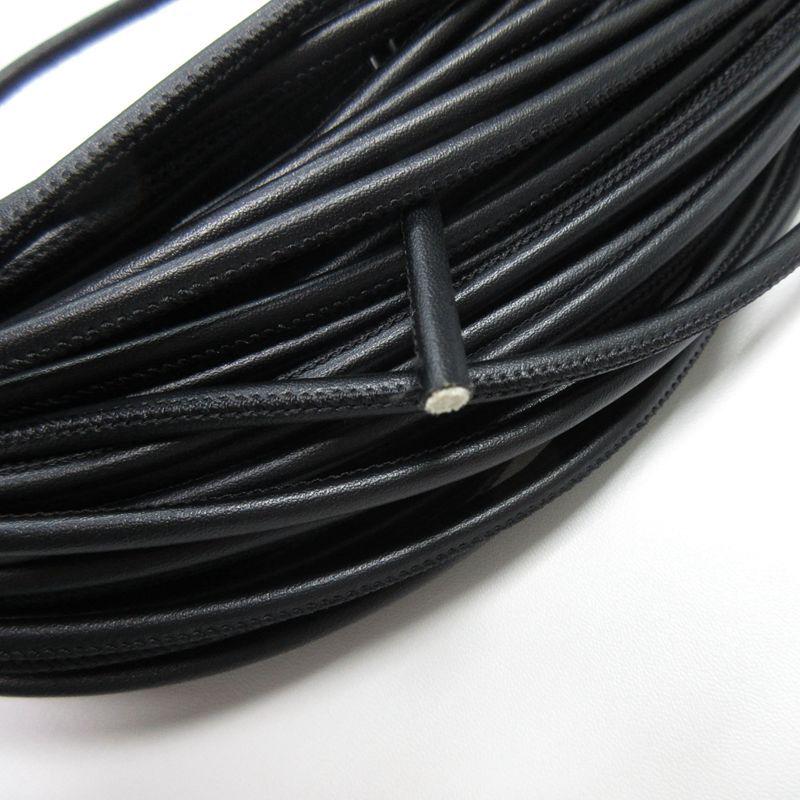 Women's Bag Shoulder Strap: Overlock Machine Thread, Leather Cord, Cotton Core, Rubber Tube - Wrist Clothes Drawstring Tie