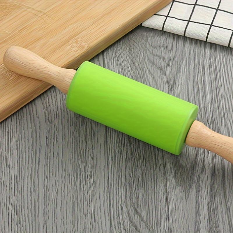 1pc Small Non-Stick Rolling Pin Perfect for Pizza, Pie, Cookie, Dumplings, Noodles Easy-to-Use Kitchen Utensil with Smooth Dough Release