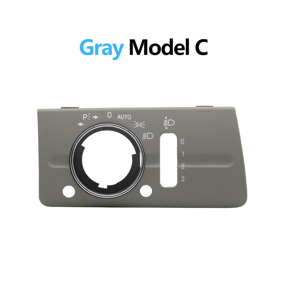 LHD Front Left Dashboard Headlight Lamp Switch Cover Trim Replacement For Mercedes Benz W211 E Class 320 350 550