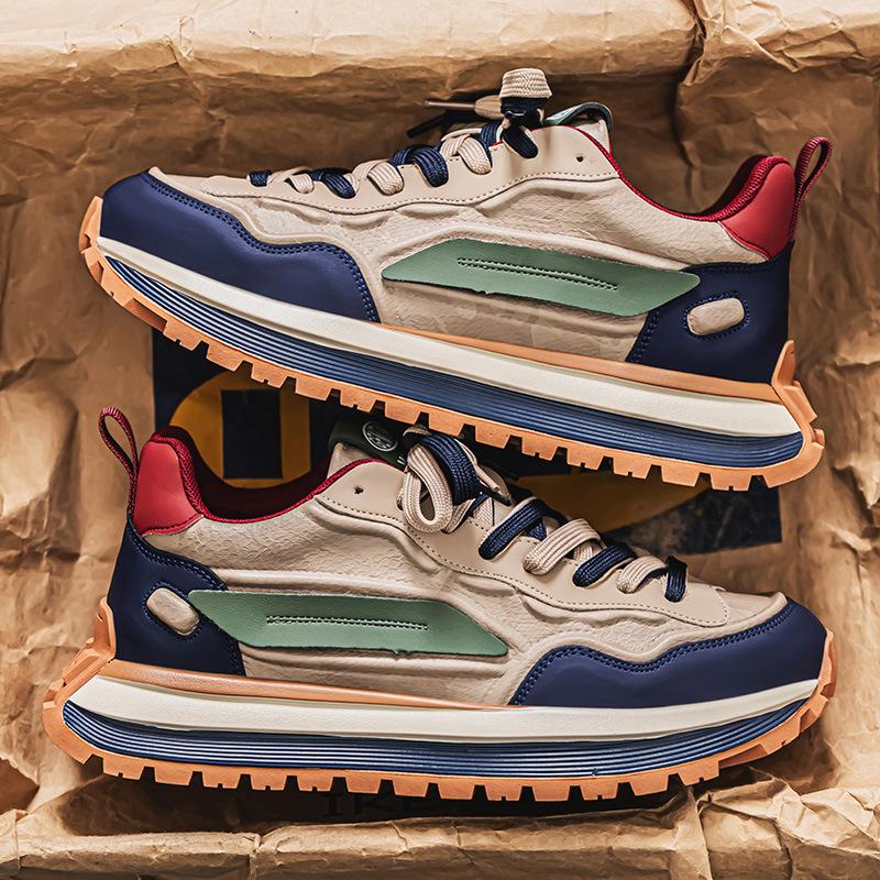 2025 Spring and Autumn New Men's Shoes Live Broadcast Explosion Forrest Gump Shoes Men's Casual Shoes Travel Shoes Driving Shoes