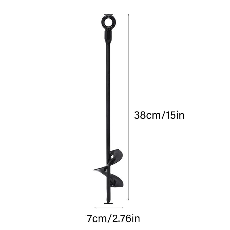 4pcs Trampoline Stakes Ground Anchors Hinds Wind Trampoline Anchors for Camping Tents, Fence Posts, Trampolines, Gazebos