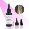 UV Hair Extension Kit: UV Lamp + 30g Glue & Remover | Salon-Quality Invisible Bonds | Quick Home & Salon Set